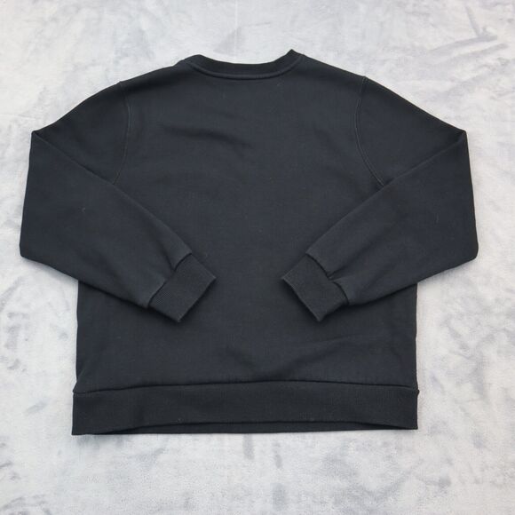 Volcom Sweater Boys L Black Crew Neck Long Sleeve Banded Cuffs Pullover Top - Picture 12 of 16